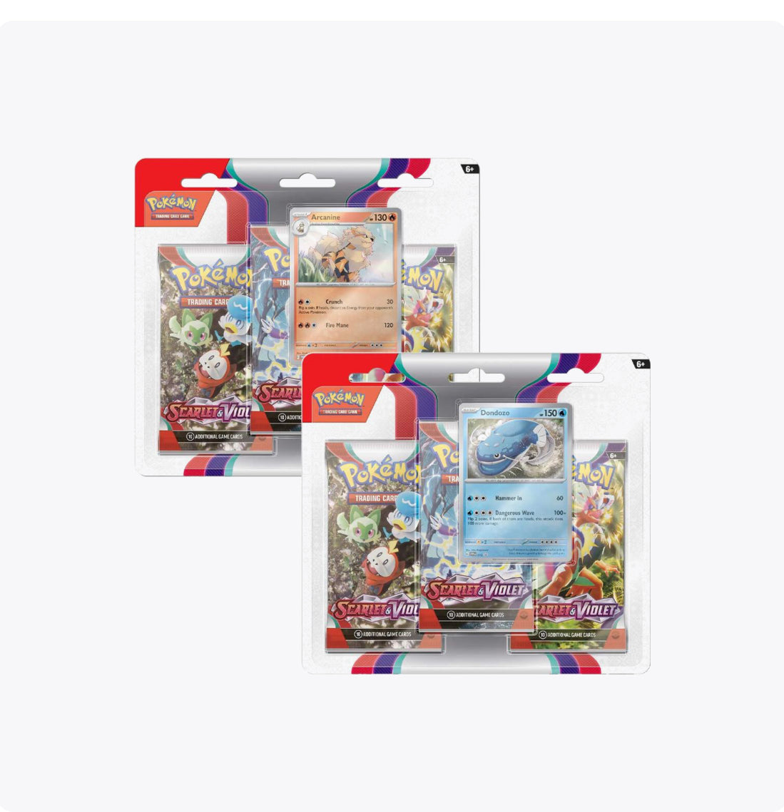 Pokémon TCG: Scarlet & Violet 3-Pack Blister – Base Set (random variant)