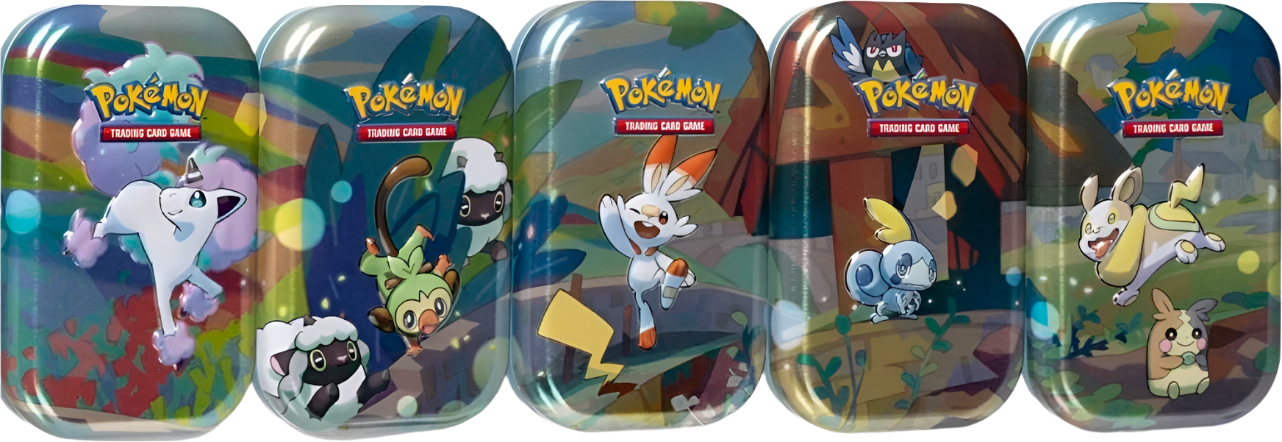 Pokémon TCG: Galar Pals Mini Tin (1 random tin)