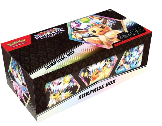 Pokémon TCG: Prismatic Evolutions Surprise Box Case =6