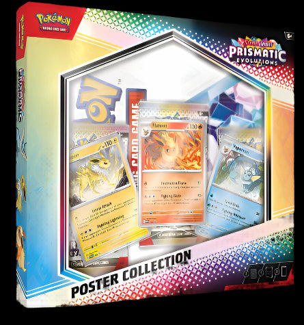 Pokemon TCG: Scarlet & Violet - Prismatic Evolutions Poster Collection