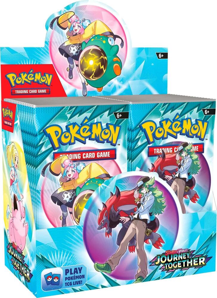 Pokemon TCG: Scarlet & Violet 09 Journey Together Booster Box Non Enhanced
