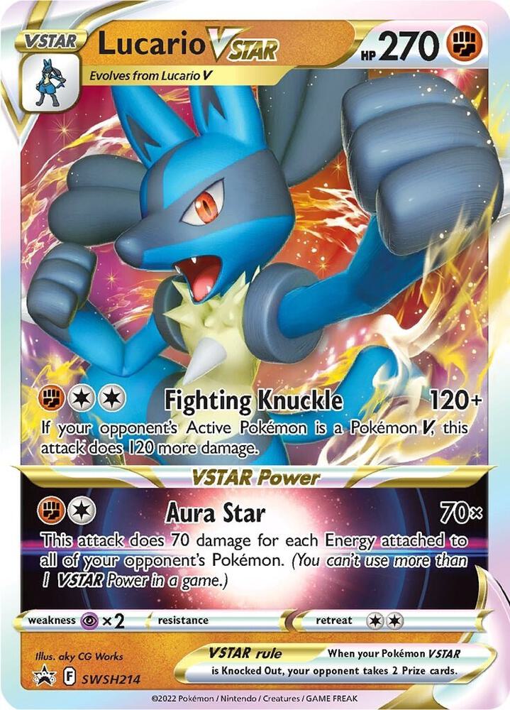 Lucario VSTAR - SWSH214  Promo