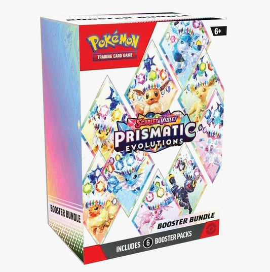 Pokémon TCG: Scarlet & Violet – Prismatic Evolutions Booster Bundle