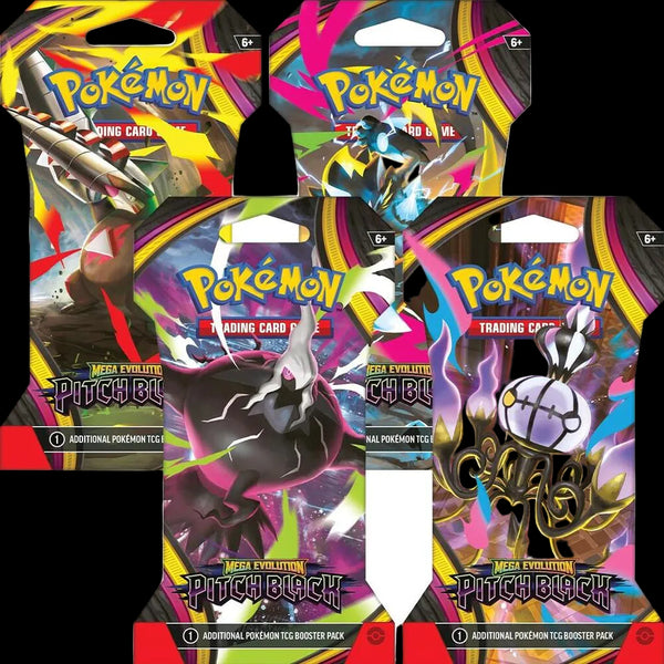 Pitch Black Sleeved Booster Pack