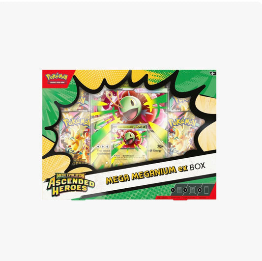 Ascended Heroes: Mega Meganium/Emboar/Feraligatr ex Box