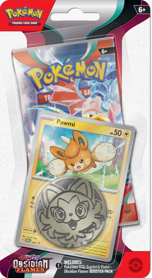 Pokémon TCG: Scarlet & Violet – Obsidian Flames SV03 Checklane Blister (Random Variant)
