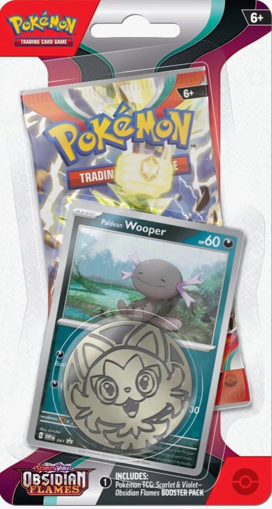 Pokémon TCG: Scarlet & Violet – Obsidian Flames SV03 Checklane Blister (Random Variant)