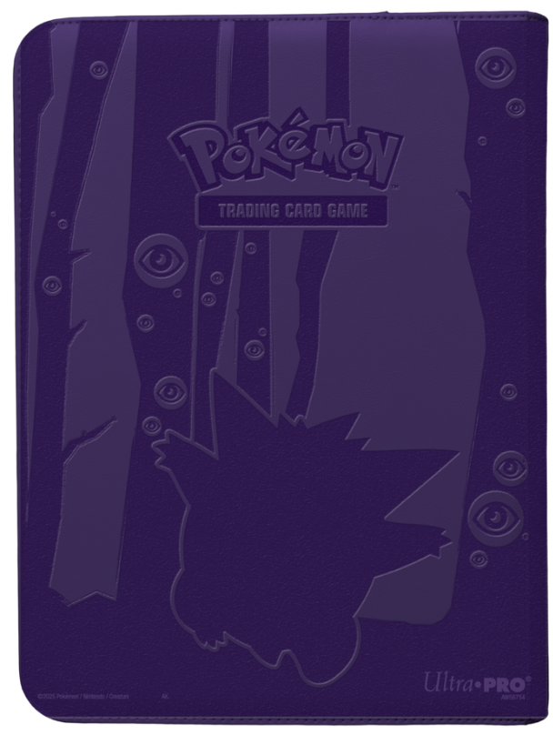 Pokémon Elite Gengar 9-Pocket Zippered PRO Binder PRE-ORDER