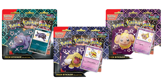 Pokémon - Paldean Fates Tech Sticker Collection 1 Random Variant (12=display)