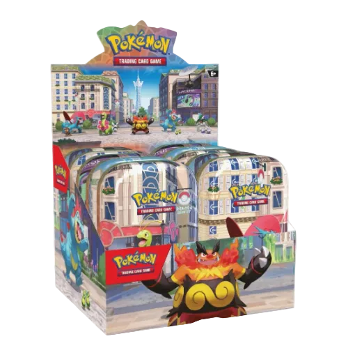 Lumiose City Mini Tin Display