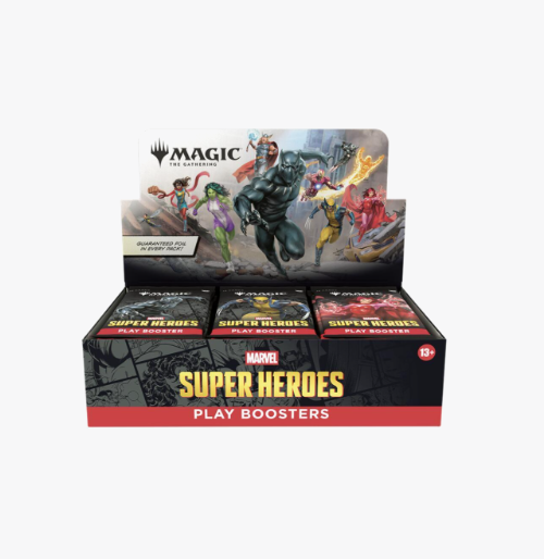 Marvel Super Heroes - Play Booster Display - Marvel Super Heroes (MSH)