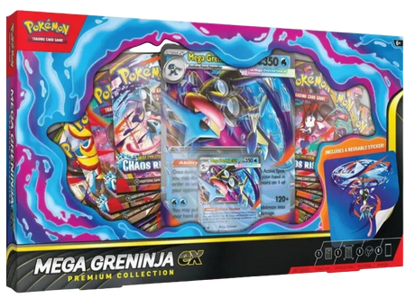 Pokemon TCG Mega Greninja ex Premium Collection