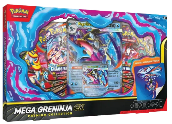 Pokemon TCG Mega Greninja ex Premium Collection