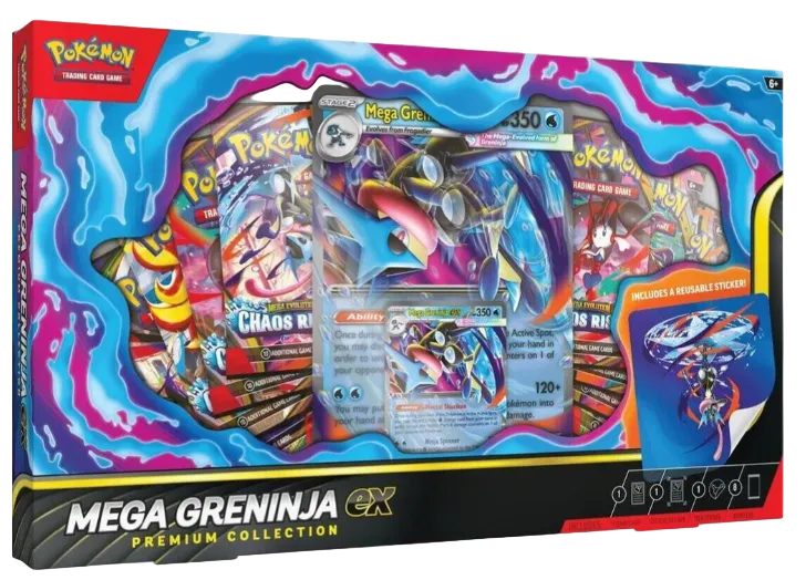 Pokemon TCG Mega Greninja ex Premium Collection