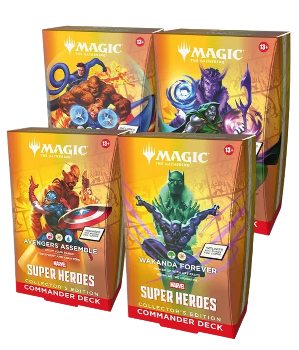 Marvel Super Heroes Commander Deck Case (Collector's Edition)