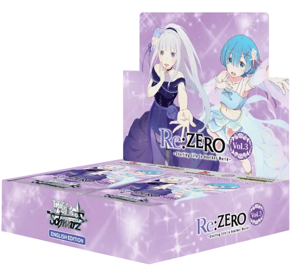 Weiss Schwarz: Re:ZERO -Starting Life in Another World- Vol. 3 English Booster Box