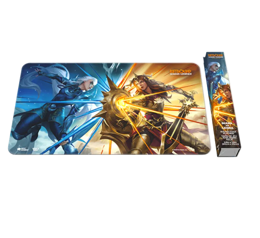Playmat: Riftbound- Vendetta- Diana vs Leona