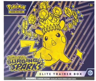 Pokémon TCG: Surging Sparks (SV08) Elite Trainer Box