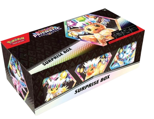 Pokémon TCG: Prismatic Evolutions Surprise Box Case =6