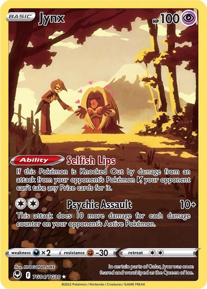 Jynx (TG04/TG30) SWSH12: Silver Tempest Trainer Gallery